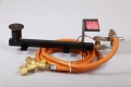 Gasbrennerset 1-Flammig 18kW  Mit Druckminderer mit SBS 1,5Bar/4kg und Schlauch 2,5m